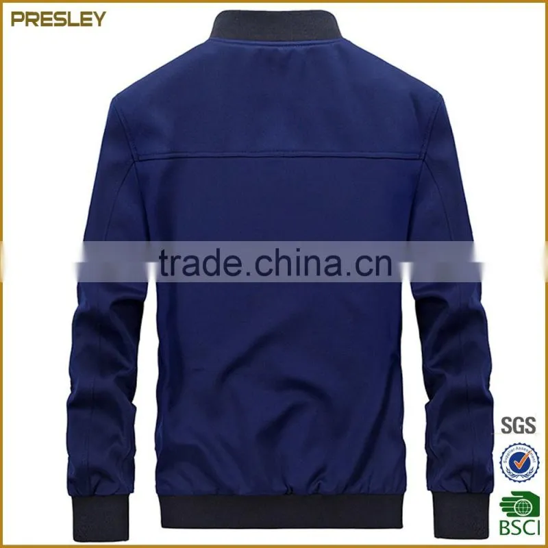 Presley Oem Winter Nylon Designer Men's Bomber Jackets Made in China