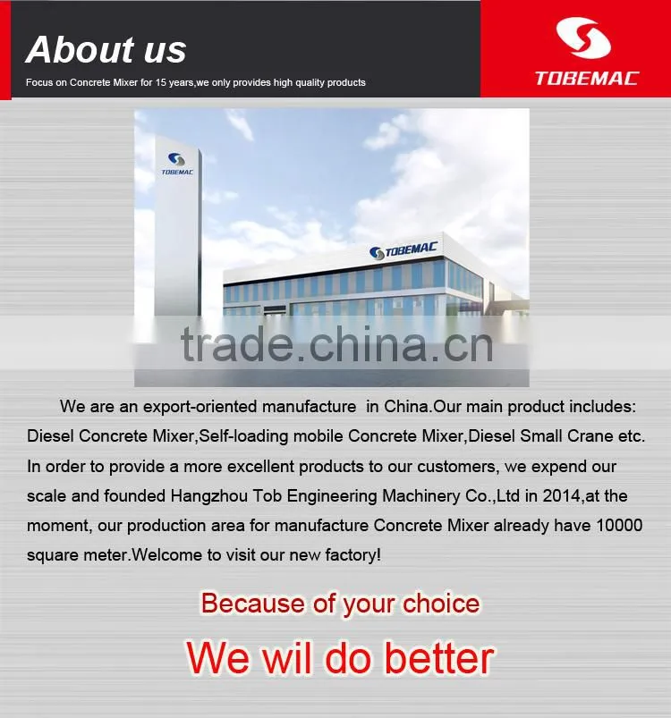 2015 TOBEMAC Eletric engine mini crane