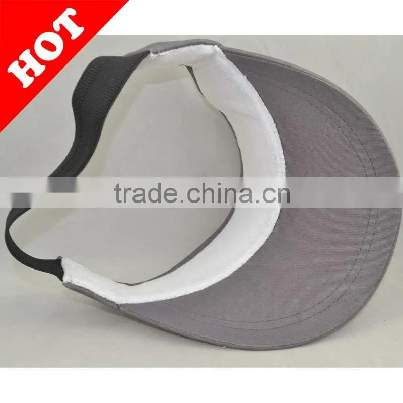 2012 fashion plastic sun visor cap