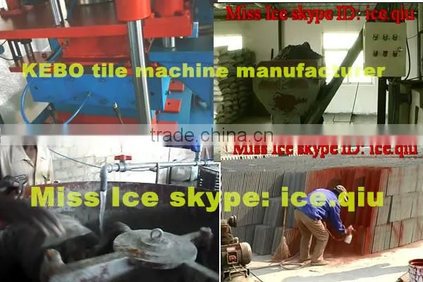 KB-125C different type Concrete roof tile making machine