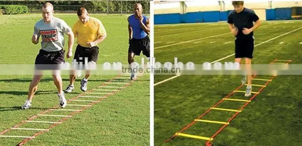 high quality plastic soccer training logo printing Agility Ladder