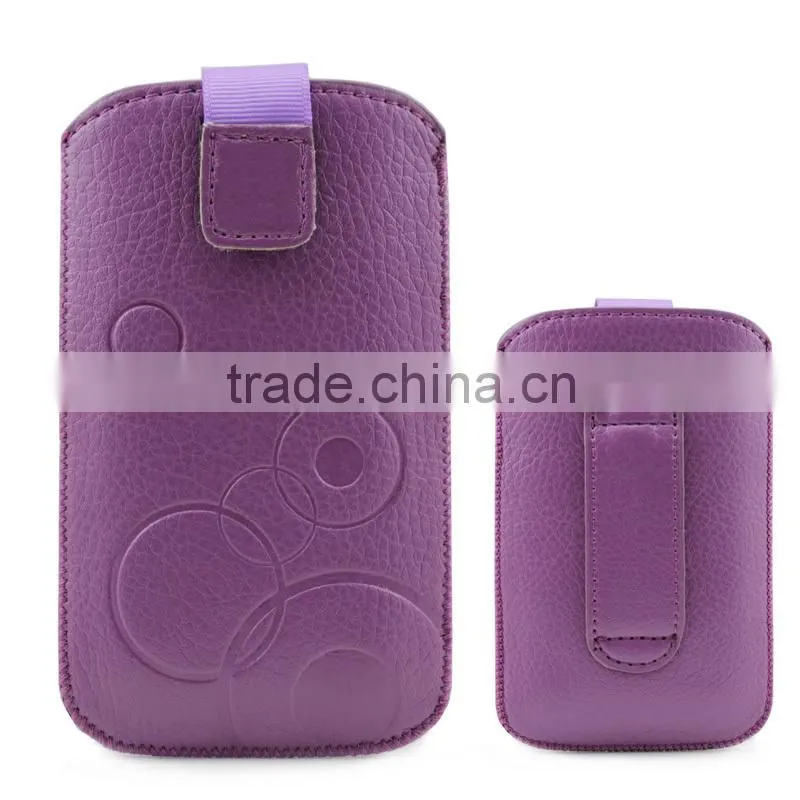 Belt pouch bag for phone,PU leather material universal pouch