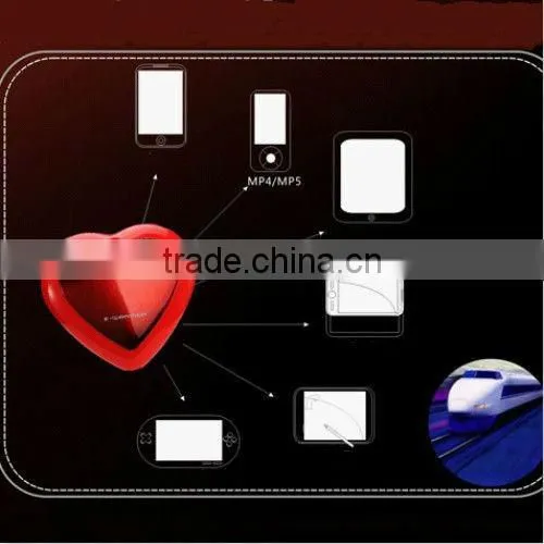 3000mAh Love Style gift Power Bank Hand Warmer Red