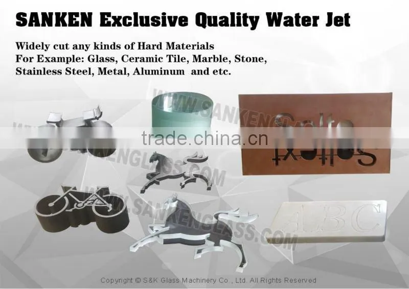 CNC Metal Waterjet Cutting Machine Good Machine For Sale