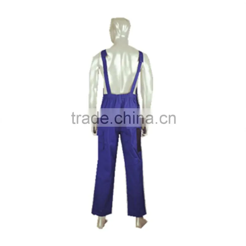 Multi-pockets Workers Mechanic Overall Uniforms with Braces