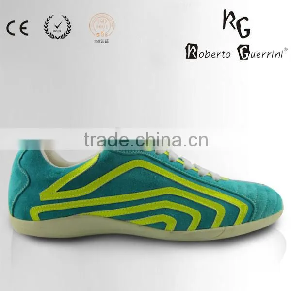 suede lace up fashion design custom casual sport shoes