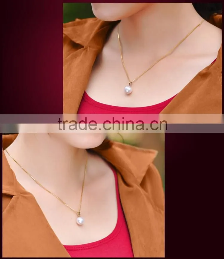 fine jewelry freshwater pearl set pendant for women