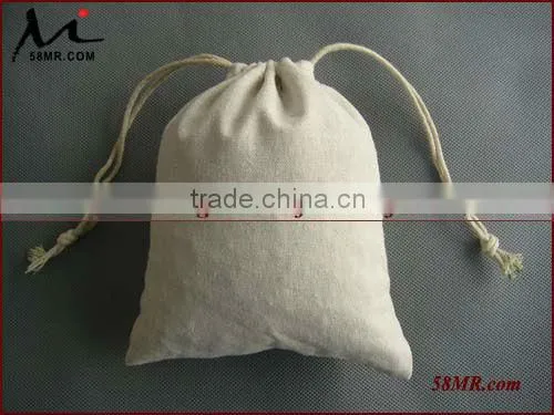 Linen Cosmetic Bag,Cloth Drawstring Pouch Bags,Linen Shopping Bag