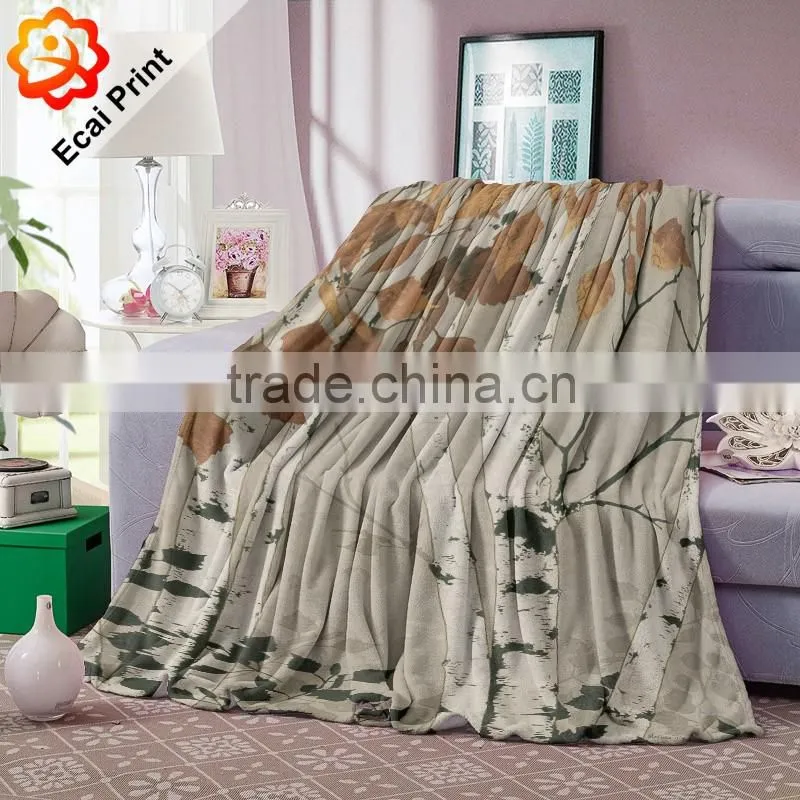 2016 home custom made sublimated blanket on the bed