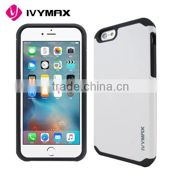 Fashion Hybrid Cell Phone Case Shell Cover Protective For iPhone 6/6S rose gold