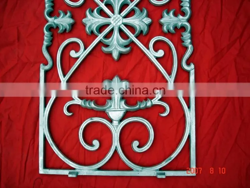 cast iron garden fence 018