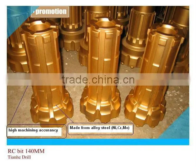 140MM Reverse Circulation bit for mining exploration