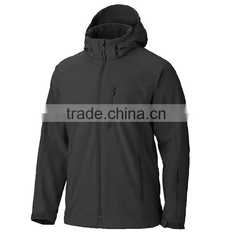 wholesale men waterproof taped softshell jacket plus size