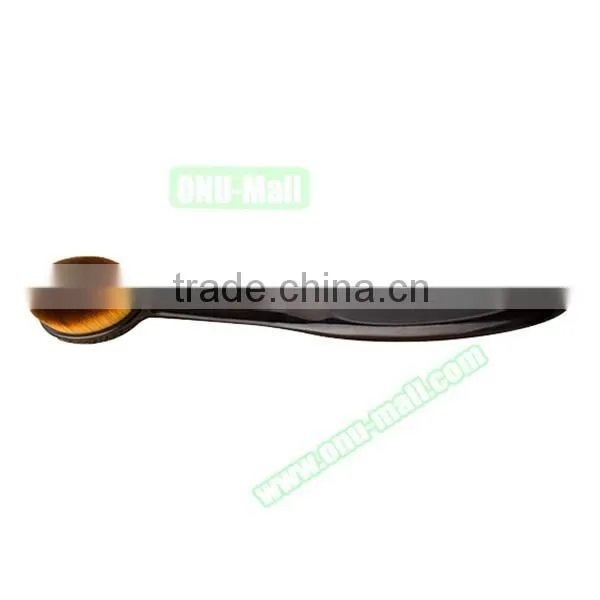 Beauty Salon Equipment Oval Cosmetic Toothbrush Shape Makeup Brush, Private Label Makeup Brush Alibaba Express China Supplier