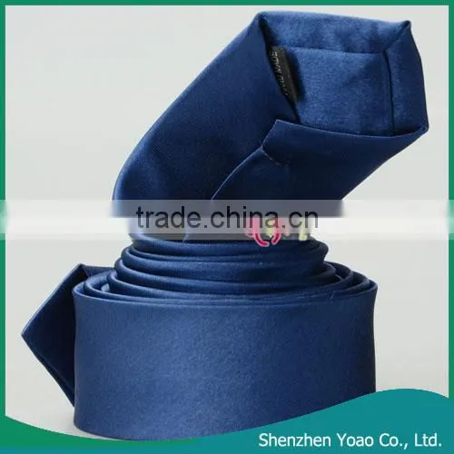 5 * 145cm Silk Fabric For Tie Navy