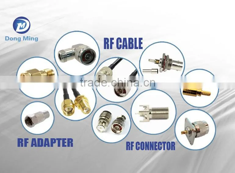 F female to SMB female RF connector adapter
