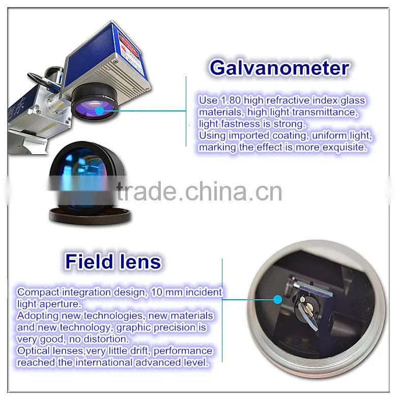 Integrated type cheap price metal laser marking machine