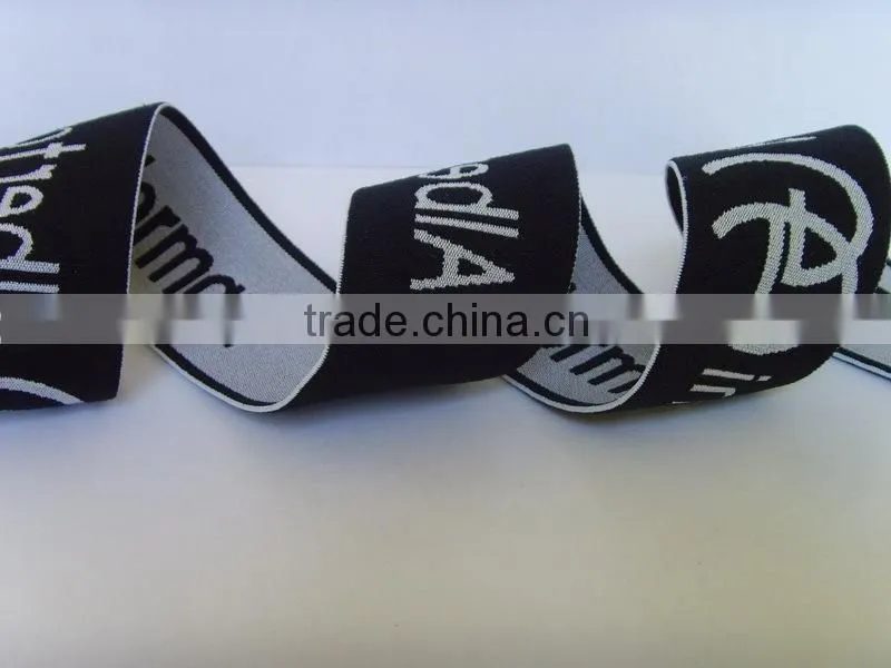 2014 new design custom woven jacquard elastic band
