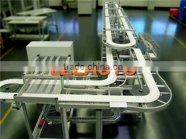 Plastic board slat chain conveyor