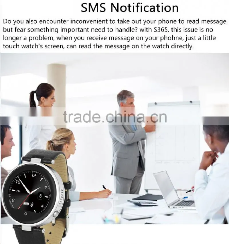 Bluetooth smart Watch for iPhone and android phone ,pedometer ,bluetooth smart watch