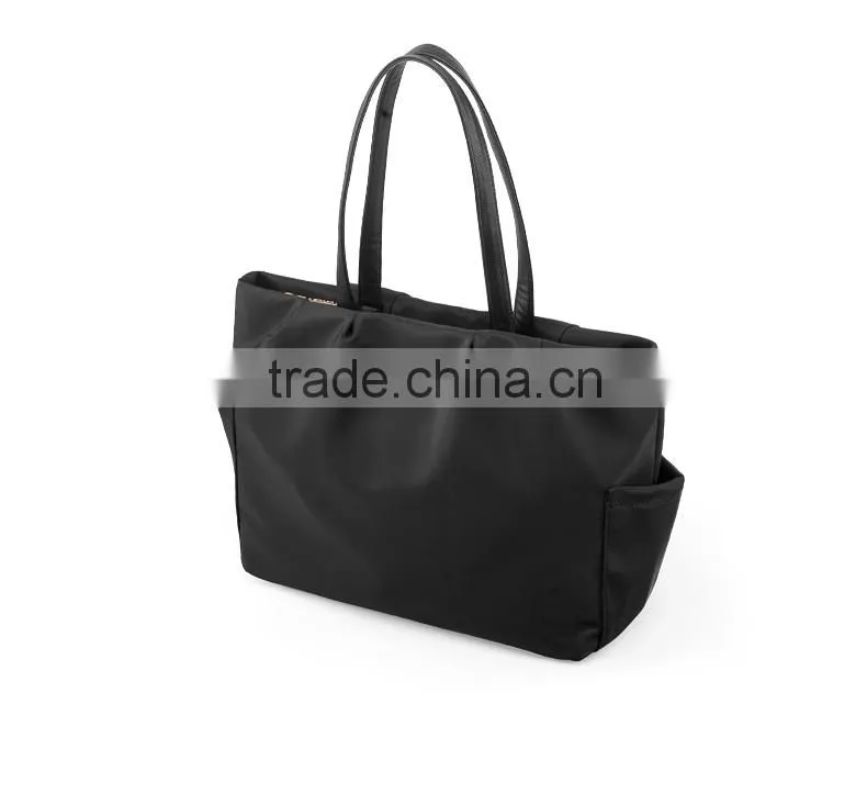 Simple and stylish nylon cloth bag elegant leisure tote bag