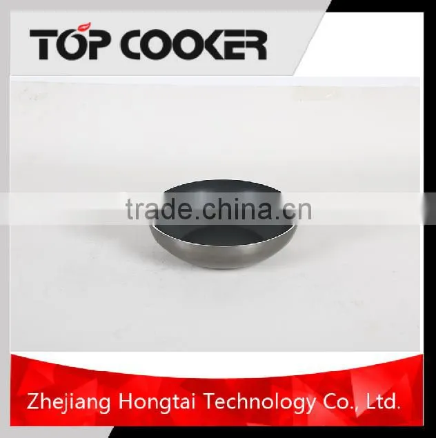 colorful non stick coating pressed frying wok sets