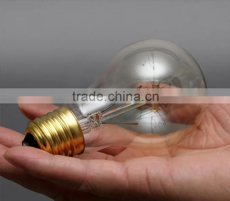 High Brightness A19 LED Bulb Light E27 Base 220V 40W Edison Bulb