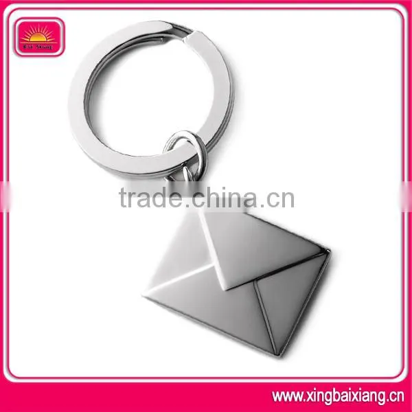 Fashion custom metal letter keychain