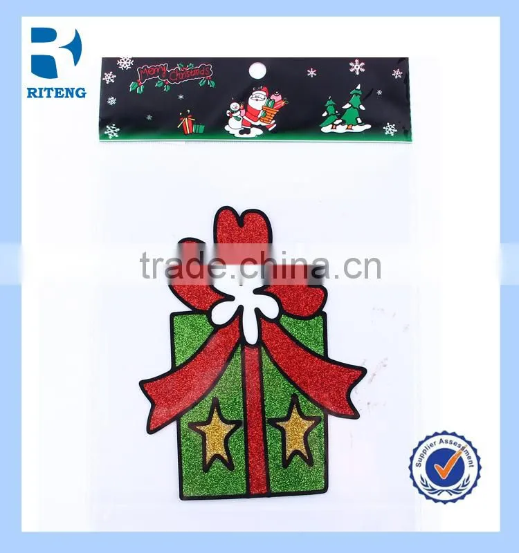 christmas roll removable window sticker