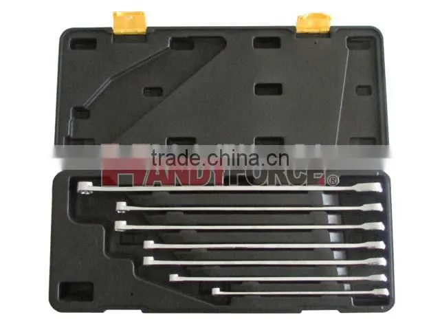 7PCS Extra Long Double Box Ratchet Wrench, Wrench and Spanner Tool of Auto Repair Tools