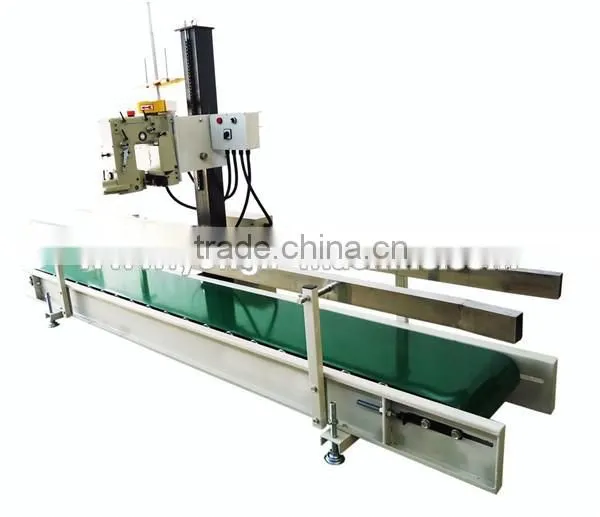 automatic zero tracking pellet packing machine with belt conveyor for sale