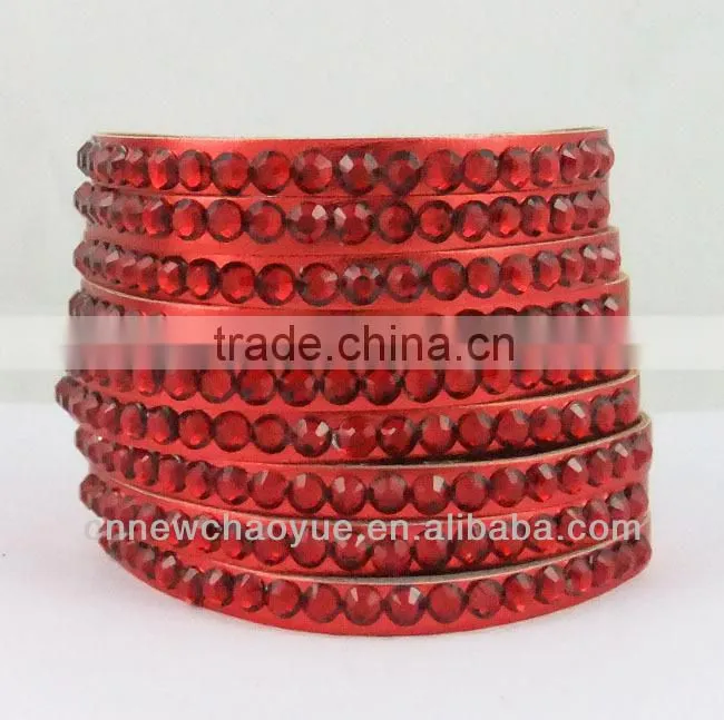 2013 new products wholesale leather bracelet from China supplier