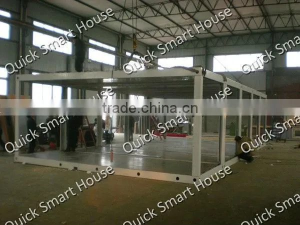 Nice Design for Portable Container House----5 container houses connected together! (73m2)