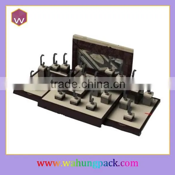 Custom 6 Slots Watches Display Stand/Wall Display For Watches Wholesale