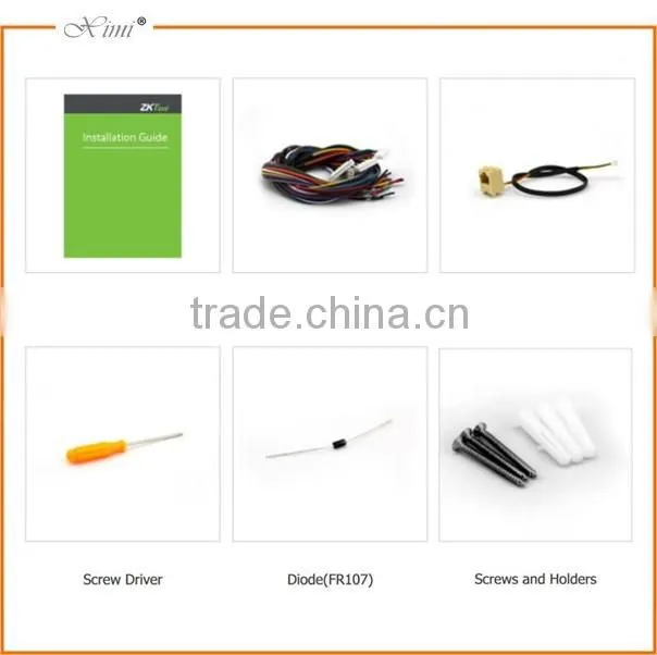 Biometric F21 fingerprint access control and time attendance machine finger print door lock with RFID card reader