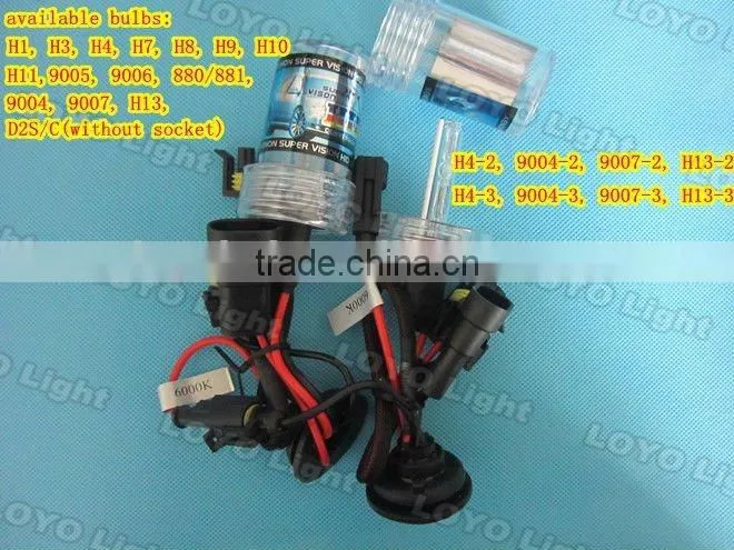 high quality H1/H4/H7/H8/9005/9006/880/H13/D2S/C hid slim ballast