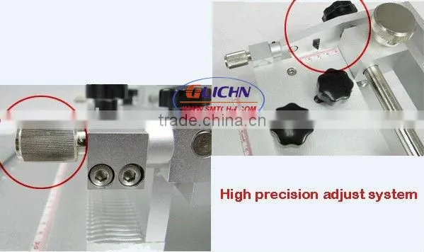 high precision screen printer/PCB solder paste screen printer machine SP40 contrapuntal calibration