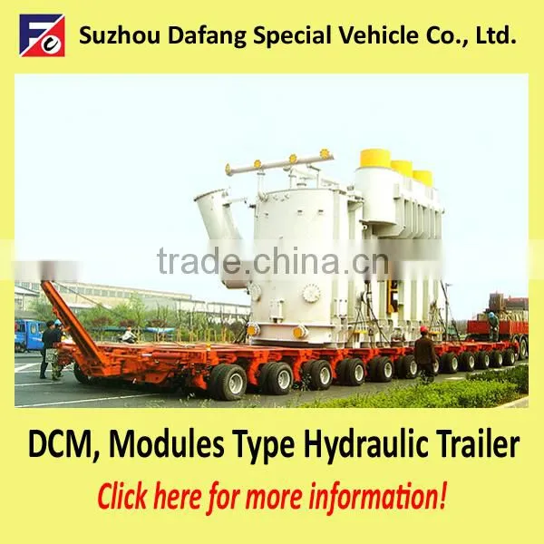 SPMT Self-propelled modular transporter, used hydraulic axle trailers