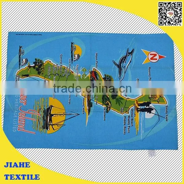 Factory Price 100% Cotton Printing Tea Towel
