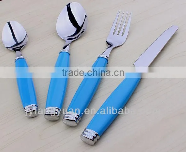 Chinese Stainless Steel Western Style Round Handle Flatware