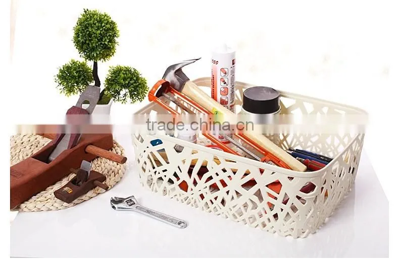 Hollow colorful Storage basket made in china