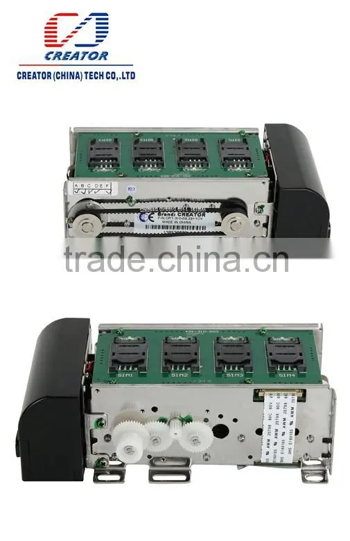 easy install with lock function vending machine with card reader