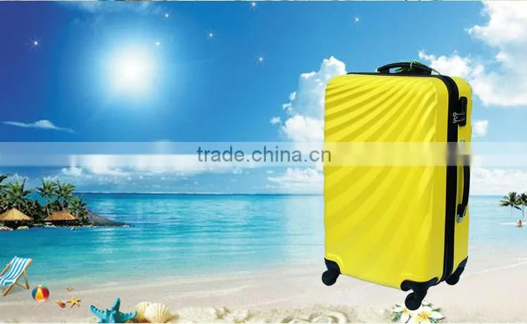 2014China alibaba Colorful small abs trolley bag,brand luggage,bags&cases
