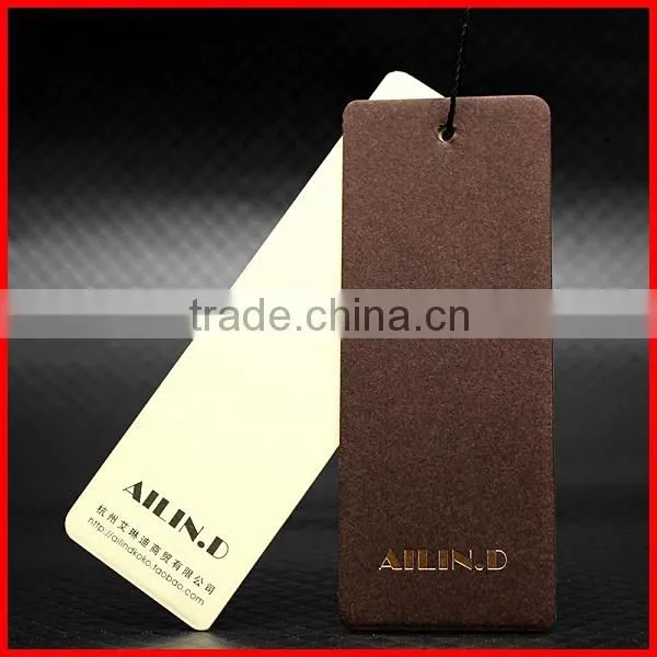 2014 new design Garment Clothes Price Tag Label Wholesale