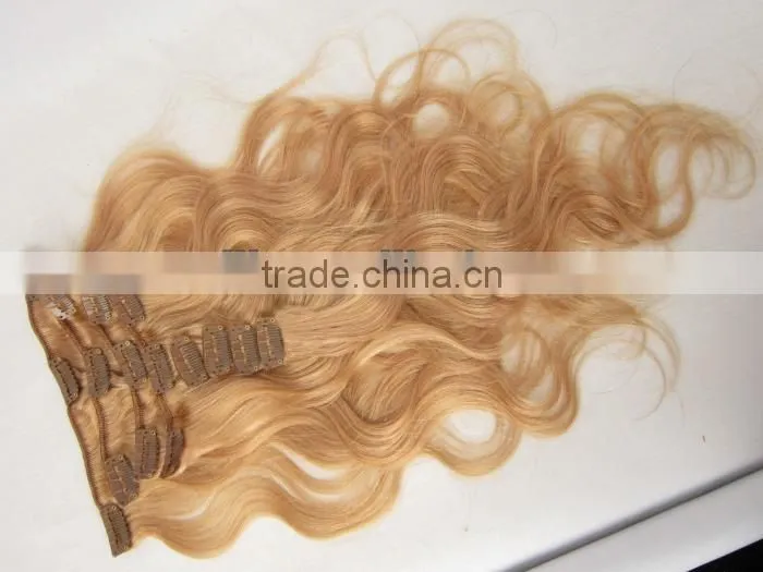 180g remy clip in hair extension human hair extension clip in