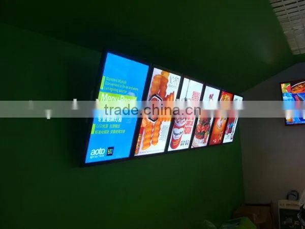 Newest most popular advertisement led light box display