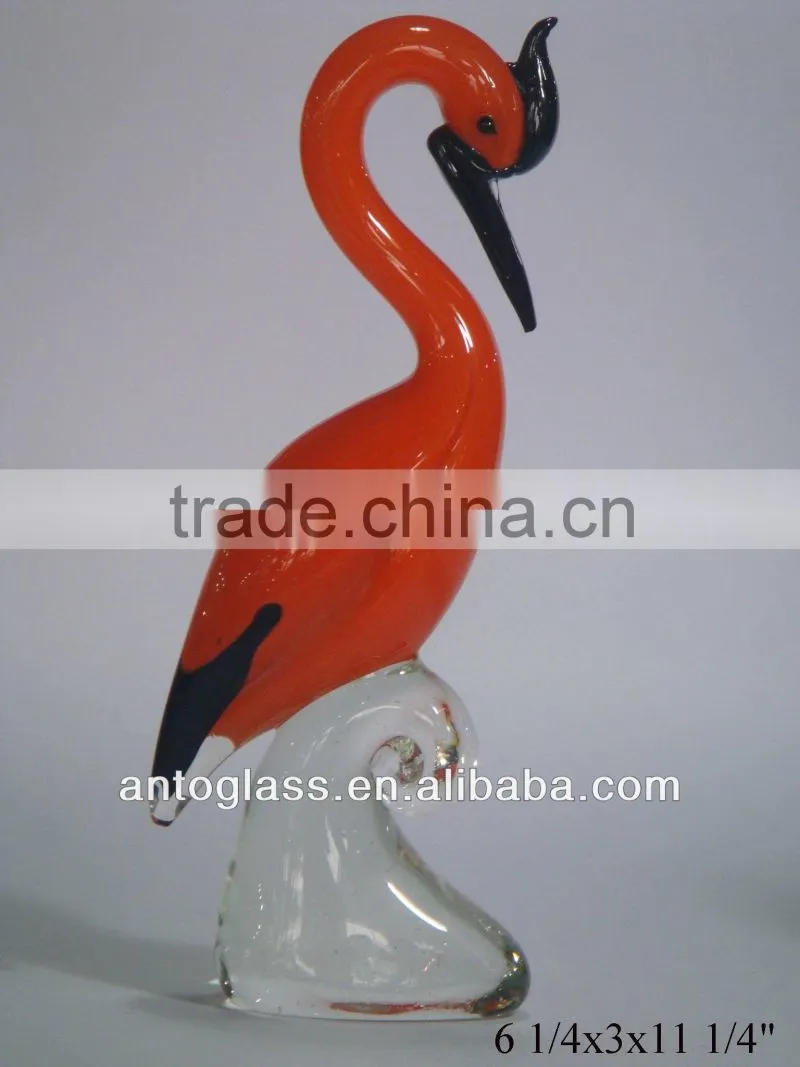 decorative glass birds