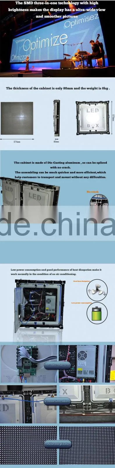 p3 china hd led display screen hot photos video LED display screen sign