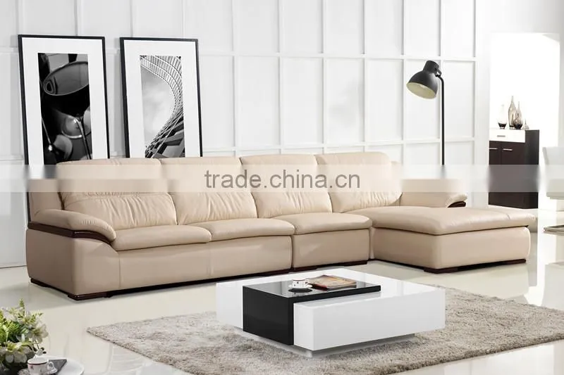Wholesale Living Room Furniture Modern Leather Sofa