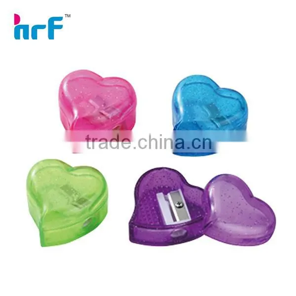 novelty heart shaped pencil sharpener